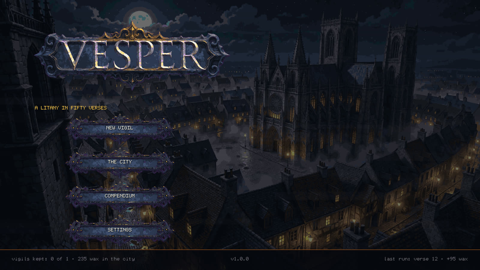 VESPER screenshot